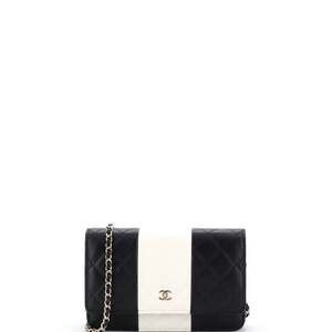 Chanel Bicolor Two Tone Wallet On Chain #237947C37B